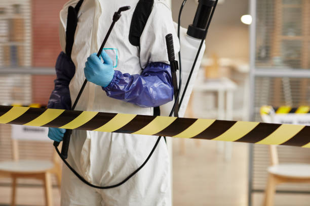 Professional Blood Cleanup technician working in Acton, ME